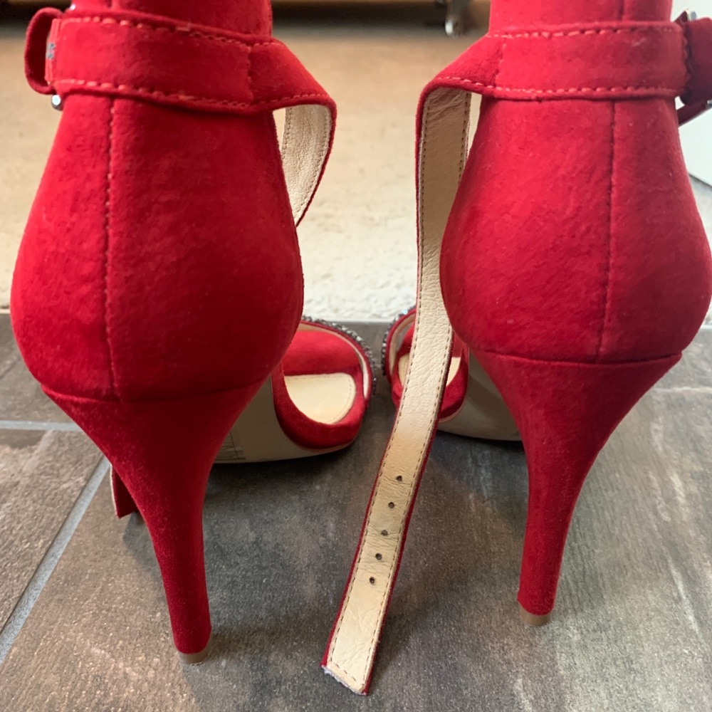 Aldo suede embellished heels - Picture 2 of 6